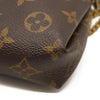 Louis Vuitton  Monogram Pallas Clutch Black