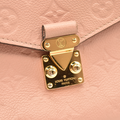 LOUIS VUITTON  Empreinte Pochette Metis Rose Poudre DU1128