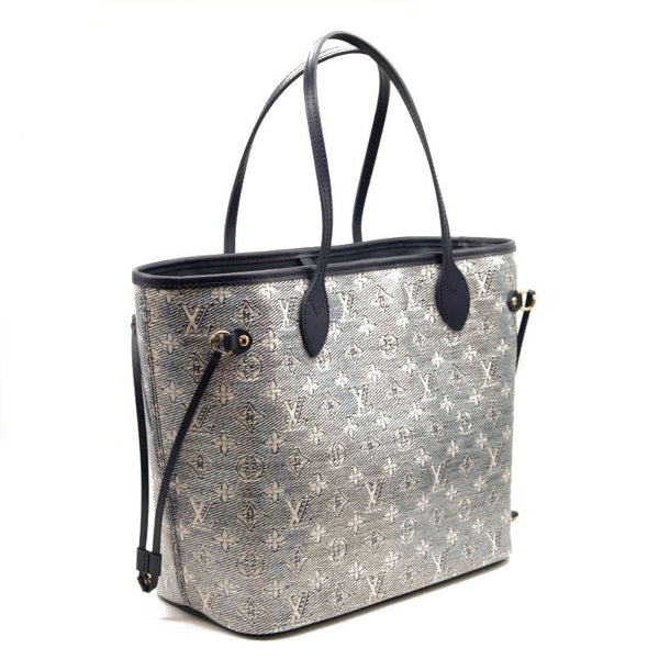 Louis Vuitton Game on Neverfull mm Monogram Canvas Tote Bag Black