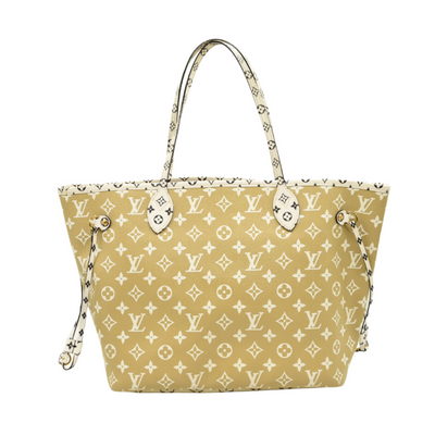 Louis Vuitton Monogram Giant Neverfull MM Kaki with Pouch AR2169