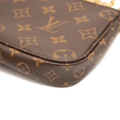 Used] Louis Vuitton LOUIS VUITTON Pochette Accessory Accessory Pouch Bag  Monogram Multi Leather M92648 17MG758 Black Pink Blue Yellow ref.348020 -  Joli Closet