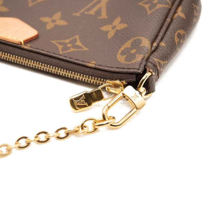 ❌Sold Out Manokowari papua❌ Louis Vuitton Multi Pochette Accessories Rose  Clair Good condition Complete set Idr 15.000.000