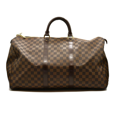 Louis Vuitton  Damier Ebene Keepall 50