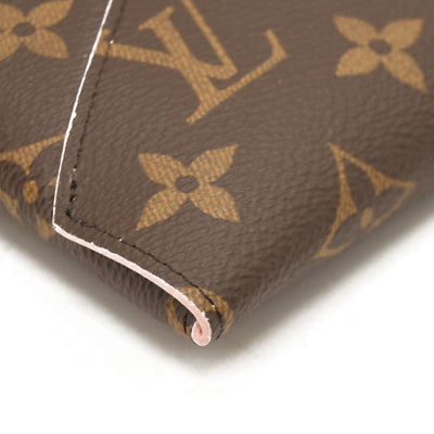 LOUIS VUITTON Monogram Large Kirigami Pochette Insert Rose Ballerine