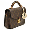 LOUIS VUITTON  Monogram Braided Pochette Metis Safran DU4109