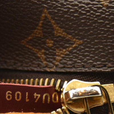 LOUIS VUITTON  Monogram Braided Pochette Metis Safran DU4109