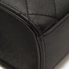 Saint Laurent  Grain De Poudre Textured Mixed Matelasse Triquilt Medium Monogram Satchel Black