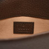 GUCCI Monogram Jumbo GG Textured Dollar Calfskin Super Mini Dionysus Shoulder Bag Camel Ebony New Acero