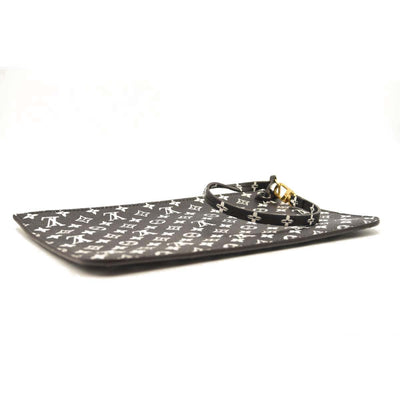 USED LOUIS VUITTON Monogram Giant Jungle Neverfull MM GM Pochette Black