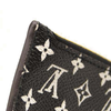 USED LOUIS VUITTON Monogram Giant Jungle Neverfull MM GM Pochette Black