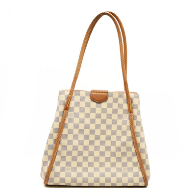 LOUIS VUITTON Damier Azur Propriano Rose Ballerine