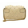 Gucci  Nappa Pearl Studded Mini Queen Margaret Broadway Shoulder Bag Mystic White