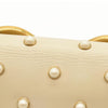 Gucci  Nappa Pearl Studded Mini Queen Margaret Broadway Shoulder Bag Mystic White