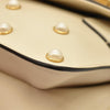 Gucci  Nappa Pearl Studded Mini Queen Margaret Broadway Shoulder Bag Mystic White