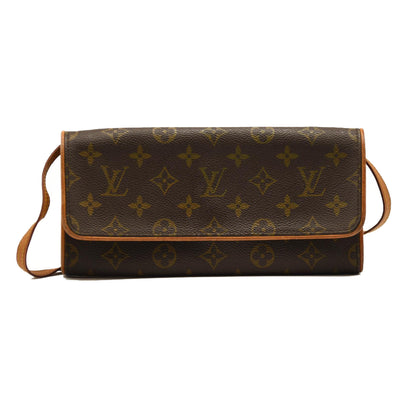 USED Louis Vuitton Monogram Pochette Twin GM