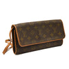 USED Louis Vuitton Monogram Pochette Twin GM