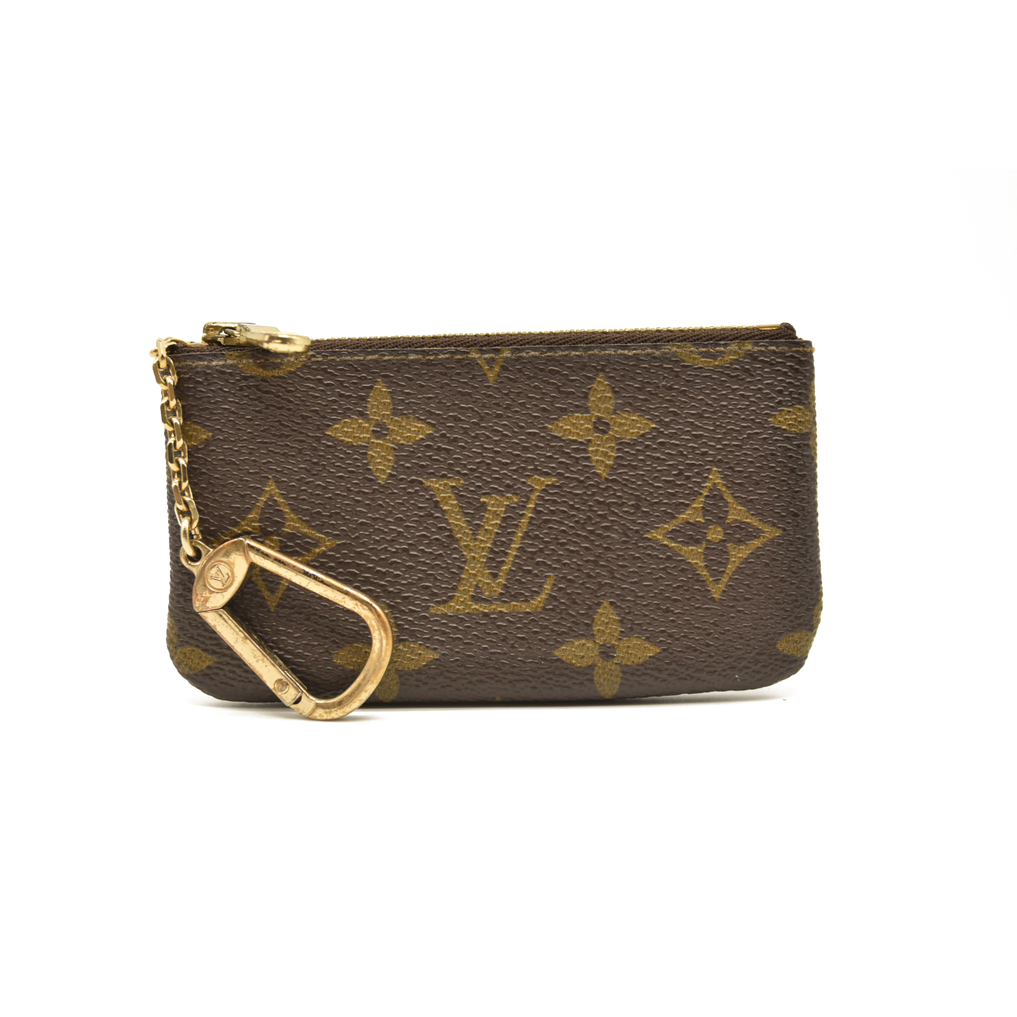 Louis Vuitton  Monogram Key Pouch  0360ET