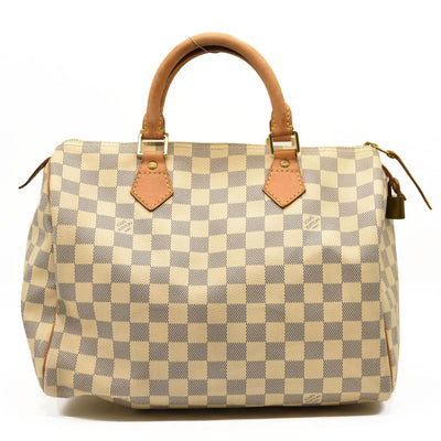 Louis Vuitton  Damier Azur Speedy 30 BA3102