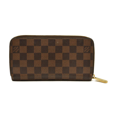 Louis Vuitton  Damier Ebene Zippy Wallet Rose Ballerine  LM3179