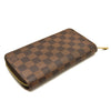 Louis Vuitton  Damier Ebene Zippy Wallet Rose Ballerine  LM3179
