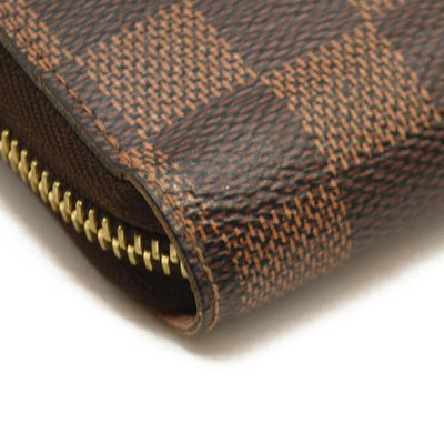 Louis Vuitton  Damier Ebene Zippy Wallet Rose Ballerine  LM3179