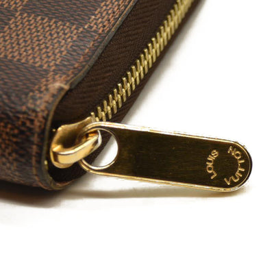 Louis Vuitton  Damier Ebene Zippy Wallet Rose Ballerine  LM3179
