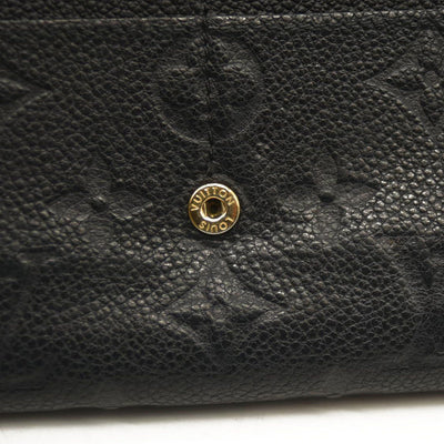 LOUIS VUITTON  Empreinte Sarah Wallet NM Black CA2115