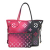 LOUIS VUITTON  Monogram Giant Spring In The City Neverfull MM Midnight Fuchsia