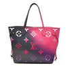 LOUIS VUITTON  Monogram Giant Spring In The City Neverfull MM Midnight Fuchsia