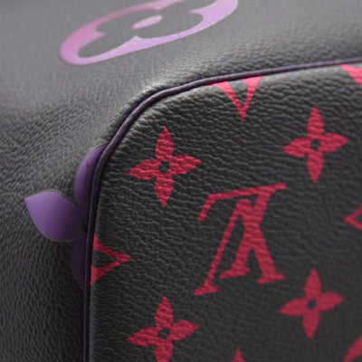 LOUIS VUITTON  Monogram Giant Spring In The City Neverfull MM Midnight Fuchsia