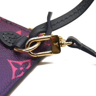 LOUIS VUITTON  Monogram Giant Spring In The City Neverfull MM Midnight Fuchsia