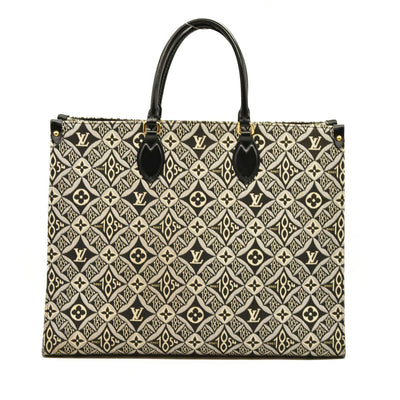 Louis Vuitton  Jacquard Since 1854 Onthego GM Grey  FL3210