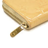Louis Vuitton Monogram Vernis Zippy Zip Around Wallet Coin Purse TS2142