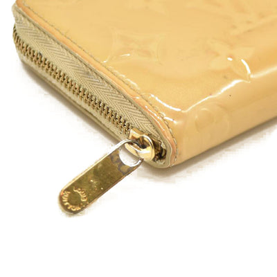Louis Vuitton Monogram Vernis Zippy Zip Around Wallet Coin Purse TS2142