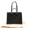 LOUIS VUITTON Empreinte Monogram Giant Onthego MM Black