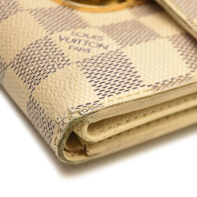 Louis Vuitton  Damier Azur Koala Wallet CA1048