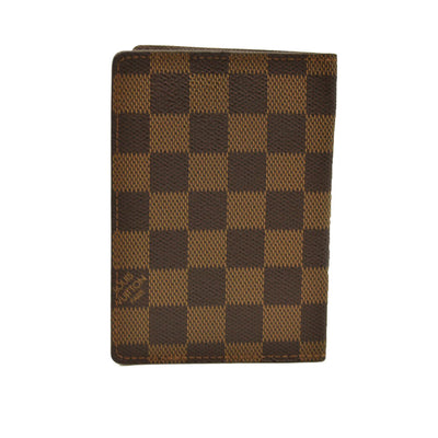 Louis Vuitton Damier Ebene Passport Cover CA1078