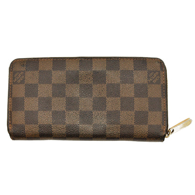 Louis Vuitton  Damier Ebene Zippy Wallet CA1017