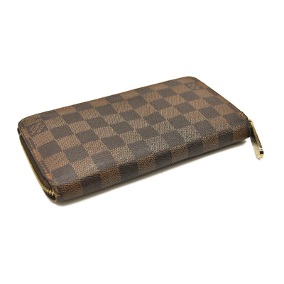 Louis Vuitton  Damier Ebene Zippy Wallet CA1017