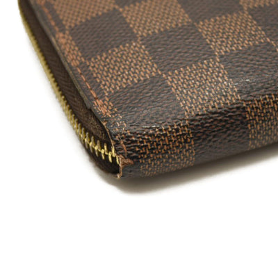 Louis Vuitton  Damier Ebene Zippy Wallet CA1017