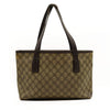 GUCCI GG Supreme Monogram Small Joy Tote Dark Brown