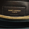 SAINT LAURENT Calfskin Y Quilted Monogram Small Loulou Chain Satchel Turquoise