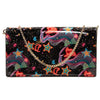 Christian Louboutin Cabata Starlight Patent Leather Clutch Crossbody Chain