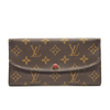 LOUIS VUITTON Monogram Emilie Wallet Fuchsia