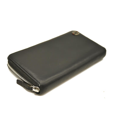 Gucci  Dollar Calfskin GG Zip Around Wallet Black