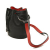 CHRISTIAN LOUBOUTIN By My Side embellished textured-leather bucket bag