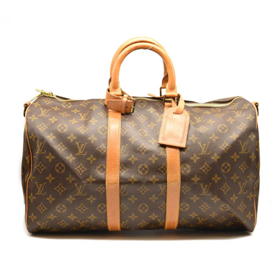 VI0906 USED LOUIS VUITTON Monogram Keepall Bandouliere 45