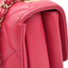 CHANEL Lambskin Quilted Small Trendy CC Flap Dual Handle Bag Pink