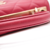 CHANEL Lambskin Quilted Small Trendy CC Flap Dual Handle Bag Pink