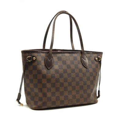 USED LOUIS VUITTON Damier Ebene Neverfull PM